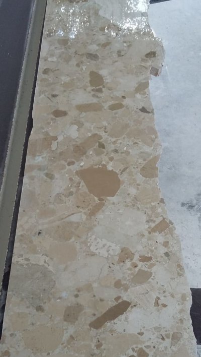 Lastra lucidata Perlato del
                                    Sole - Pietra naturale pregiata del
                                    Molise per pavimentazioni